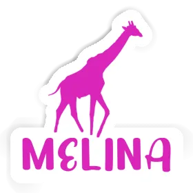 Melina Sticker Giraffe Image