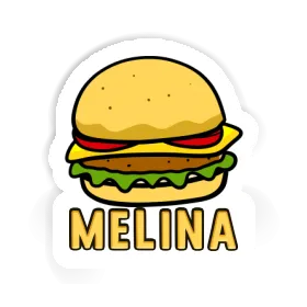 Cheeseburger Sticker Melina Image