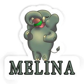 Sticker Hamburger Melina Image