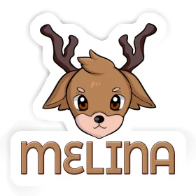 Melina Sticker Deerhead Image