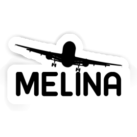 Airplane Sticker Melina Image