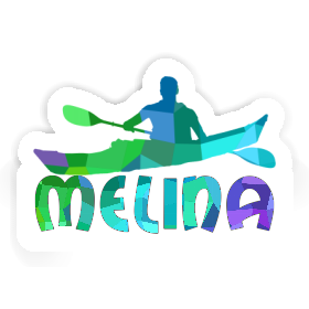 Kayaker Sticker Melina Image