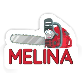 Sticker Chainsaw Melina Image