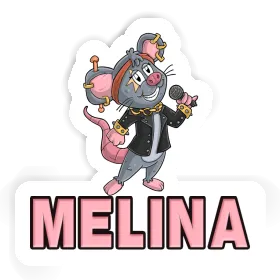 Melina Sticker Singer Image