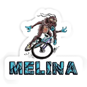 Melina Sticker Biker Image