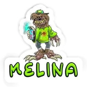 Sticker Monster Melina Image