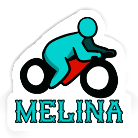 Melina Sticker Motorbike Image