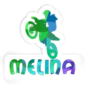 Motocross Jumper Sticker Melina Image