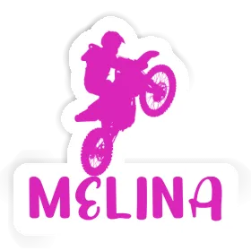 Sticker Melina Motocross Jumper Image