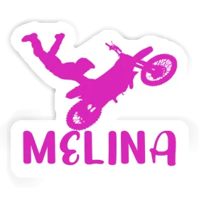 Motocross Jumper Sticker Melina Image