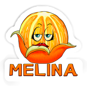 Orange Sticker Melina Image