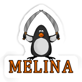 Sticker Melina Fighting Penguin Image