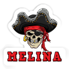 Sticker Pirate-Head Melina Image