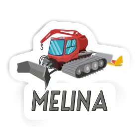 Melina Sticker Snow Groomer Image