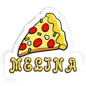 Pizza Sticker Melina Image