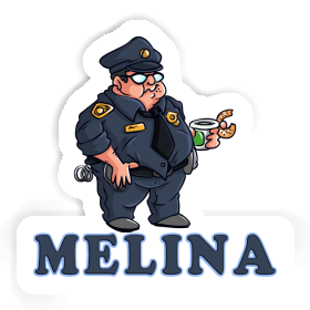 Sticker Police Officer Melina Image