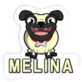 Sticker Melina Pug Image