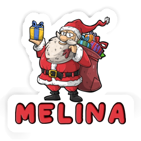 Sticker Melina Santa Claus Image