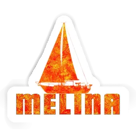 Melina Sticker Sailboat Image