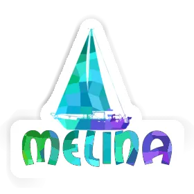 Sailboat Sticker Melina Image