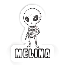 Sticker Skeleton Melina Image