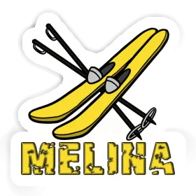 Ski Sticker Melina Image