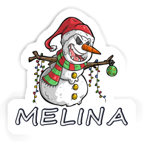 Bad Snowman Sticker Melina Image