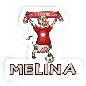 Sticker Melina Cow Image