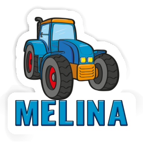 Sticker Tractor Melina Image