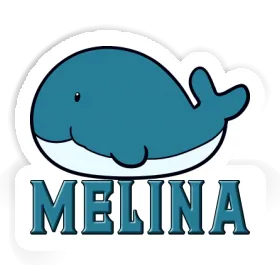 Autocollant Melina Baleine Image