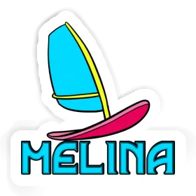 Sticker Melina Windsurf Board Image