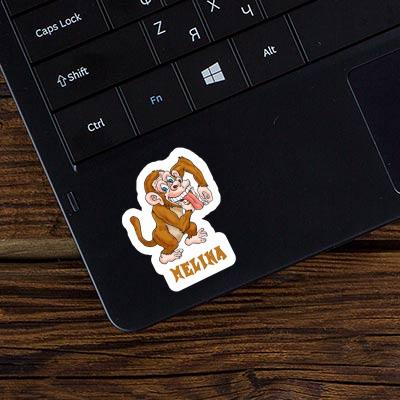 Affe Sticker Melina Notebook Image