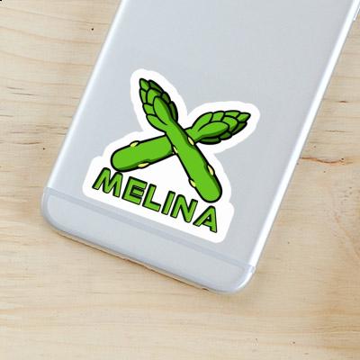 Melina Sticker Spargel Notebook Image