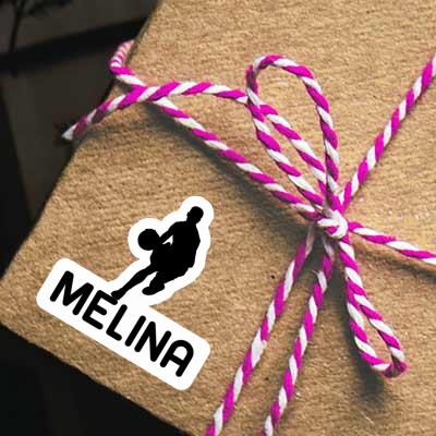 Joueur de basket-ball Autocollant Melina Gift package Image