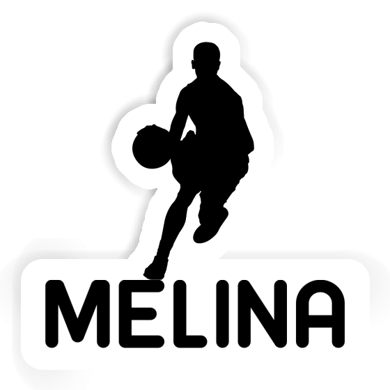 Melina Sticker Basketball Player Image