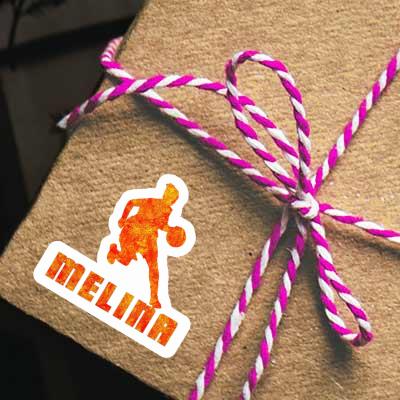 Sticker Melina Basketball Player Gift package Image