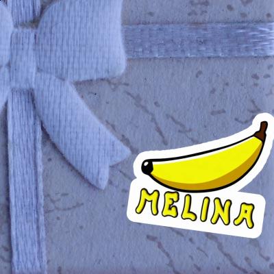 Sticker Melina Banana Notebook Image