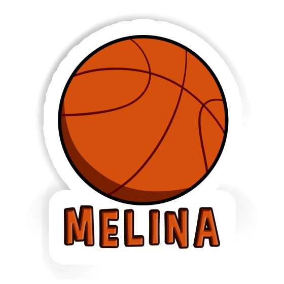 Autocollant Basket-ball Melina Notebook Image