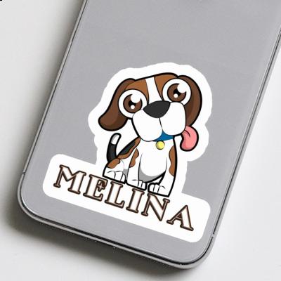 Melina Sticker Beagle Dog Gift package Image