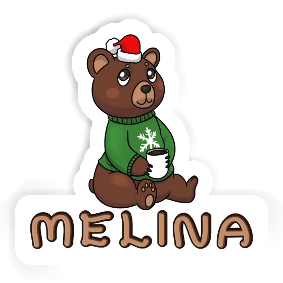 Melina Sticker Bear Notebook Image