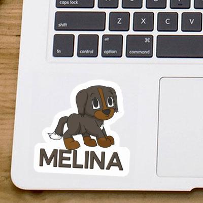 Sticker Berner Sennenhund Melina Laptop Image