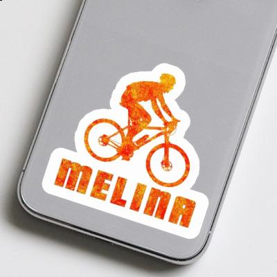 Sticker Biker Melina Notebook Image