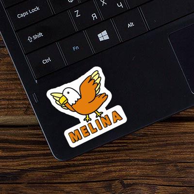 Bird Sticker Melina Laptop Image