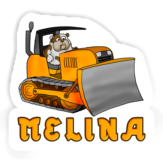 Sticker Bulldozer Melina Gift package Image