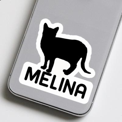 Melina Sticker Katze Notebook Image