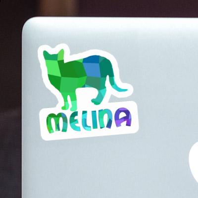 Sticker Melina Katze Laptop Image