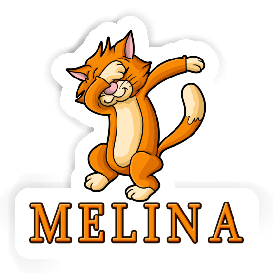 Melina Sticker Katze Notebook Image