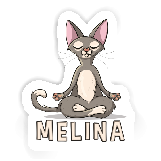 Sticker Melina Cat Image