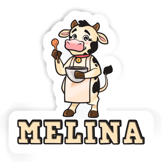 Sticker Cow Melina Notebook Image