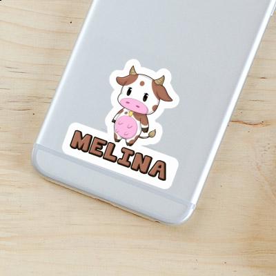 Cow Sticker Melina Notebook Image